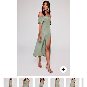 Stone cold fox versila dress- sage